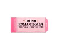LEGAMI - Carnet de 24 Bons Romantiques, Coupon Couple d'Amour, Idée Cadeau Romantique pour Saint Valentin Anniversaire, en Papier FSC®