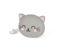 Batterie externe My Super Power Kitty 4800 mAh Gris et rose