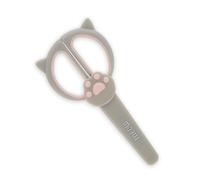 Legami - Ciseaux pour enfants, coupe précise, ciseaux pour gauchers, ciseaux pour droitiers, ciseaux à bouts arrondis, avec couvre-lame, sûrs, matériel scolaire, thème Kitty