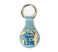 LEGAMI Clé Ring For Airtag Legami - Porte-clés AirTag, 3,8 x 5 cm, en silicone et métal - Tema Heart - Personnalisez votre appareil - Protège sans entraver le signal Mixte (lot de 1)