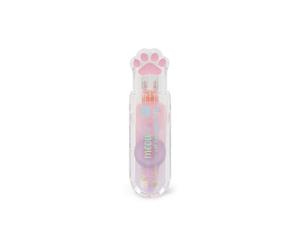 Legami - Correcteur de ruban - Meow, blancheur sèche idéale pour l'école et le bureau, correcteur pour enfants adolescents adultes, patte de chat, ensemble de papeterie incontournable, bout