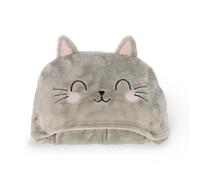 Legami – Couverture à capuche Cosy Hugs Kitty – Polyester, poches chauffe-mains, 150 x 125 cm