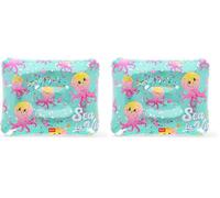 LEGAMI - Coussin de Plage Gonflable, Confortable et ultraléger pour la Plage, la Piscine et Le Camping, diamètre 40 cm (Lot de 2)