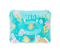LEGAMI - Coussin Gonflable pour la Plage, Le Camping, la Piscine ou la mer, Confortable, Ultra-léger, Dimensions 37 x 30 cm