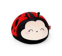 LEGAMI - Coussin Super Soft! Thème Ladybug, Super Doux, Idée Cadeau, 25x26 cm