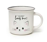 Legami Tasse Cup-puccino Kitty – Porcelaine New Bone China 350 ml – Take a Break