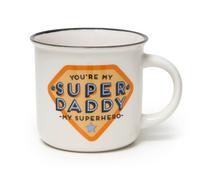 Legami Cup-Puccino Daddy Porcelain Mug, Multi-Colour Coffee cup