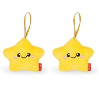 Legami - Décoration de Noël en Peluche Oh-Oh-Ornaments, Star, Boule de Noël, à Suspendre au Sapin, en Polyester, 9 x 10 x 4 cm (Lot de 2)