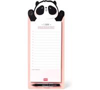 Legami Don't Forget Bloc-Notes Magnétique 11 X 28 Cm Panda