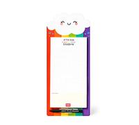 Legami Don't Forget Bloc-notes magnétique 11 x 28 cm Rainbow