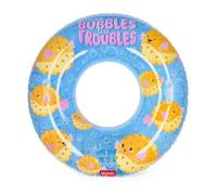 Legami - Donut Gonflable pour Piscine, Maxi Donut Gonflable pour Enfants et Adultes, Plage Gonflable, supporte jusqu'à 80 Kg, Donut en Forme de Sauveur, Diamètre 102 cm