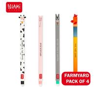 Legami Effaçable Stylos Set Animal Mignon Gel Encre École Bureau Papeterie Gift