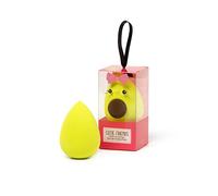 Legami - Éponge Make Up, pour l'application de base de teint et correcteurs, étaler le produit sans trop absorber, repassage pratique et uniforme, doux au toucher, diamètre 4 cm, thème avocat