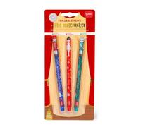 LEGAMI Erasable Pen Kit de Noël édition de Noël Winter The Nutcracker Lot de 3 stylos gel effaçables Casse-noisette, ballerine et roi souris