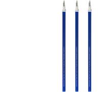 Legami Erasable Pen Refills Blue, 3er Set, Ersatzmine für Gelstift, Nachfüllmine, Blau, REFEP0005