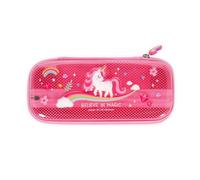 Legami - Trousse Wonderwow Licorne, 2 compartiments, porte-stylo intérieur, 23x11x5 cm, multicolore