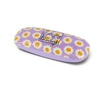 Legami - Étui porte-lunettes et stylos, fermeture à ressort, 16,5 x 3,5 cm, thème Daisy