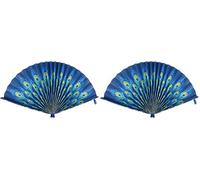 Legami- Éventail en Papier Pliable, PAP0003, Bleu (Lot de 2)