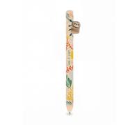LEGAMI Free Hugs Stylo à bille rétractable Sloth Take it Easy - Stylo à bille avec figurine paresseux et plantes - Pointe rétractable - Articles de papeterie originaux pour le bureau, l'école et les