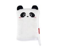 Legami - Gant démaquillant, Réutilisable, Tissu Doux, Enlève Le Maquillage du Visage, Lavable, Hypoallergénique, Écologique, 12x19 cm, Thème Panda