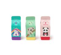 Legami Gomme Parfumées Yummy Yummy Ensemble De 3 Raisin | Fraise | Vanille