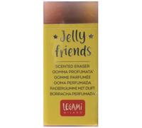 Legami GP0002 - Caoutchouc parfumé, Jelly Friends, 2,2 x 5 cm, thème space, arôme myrtille, effacement doux et propre