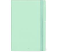 Legami - Grand Agenda Hebdomadaire Et Journalier 2026, Pastel Mint, 12 Mois Large, Fermeture Avec Élastique, Journal De Janvier 2026 À Décembre 2026, En Papier Fsc Certifié, 17 X 24 Cm