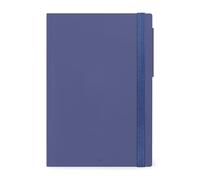 LEGAMI - Grand agenda journalier 2026, Future Dusk, 12 mois large, fermeture avec élastique, journal de janvier 2026 à décembre 2026, en papier FSC certifié, 17 x 24 cm