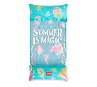 Legami - Hamac Gonflable, Tapis de Plage, hamac Flottant pour Enfants, Chaise Longue Gonflable, Charge maximale 90 kg, 68 x 130 cm
