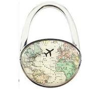 Legami Hang0001 Porte-sac Maps unisexe, multicolore, M, Travel, moyen, HANG0001 Crochet porte-sac Maps