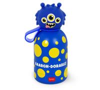 Legami - Hot & Cold BFF Thermal Water Bottle for Children, Monster Theme, in 18/