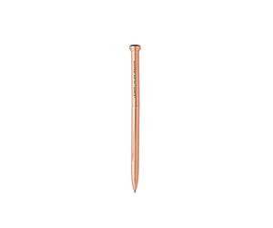 Legami - Initial Pen, Stylo à Bille, Ø Pointe 1 mm, Initiale S, en métal, Encre noire