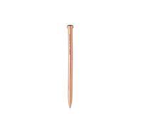 Legami - Initial Pen Stylo à bille Ø Pointe 1 mm, initiale E en métal, encre noire