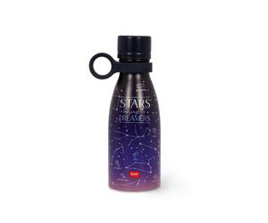 Legami Insulated Water Bottle, Blue, Mini