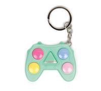 Legami - Jeu de Mémoire Lumineux et Sonore, Séquence de Couleurs à Stocker et à répéter, avec Anneau Porte atteries incluses, 15 Niveaux, 4,5 x 1,5 cm, Vert, MMK0001