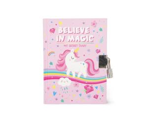 LEGAMI - Journal secret avec cadenas, Unicorn | 328 pages, avec marque-page en papier certifié, 11 x 15,5 cm
