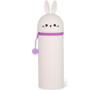 Legami Kawaii 2-in-1 Silicone Pencil Case Bunny, Federmäppchen, Mäppchen, Stiftehalter, Hase, KA0014