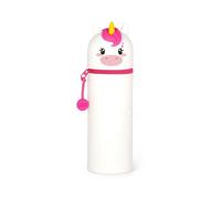 Legami Kawaii 2-in-1 Silicone Pencil Case Unicorn, Federmäppchen, Mäppchen, Stiftehalter, Einhorn, KA0012