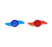Legami - Lot de 2 lumières pour Les Rayons de vélo - Ride & Shine, lumière Blanche, lumières de Roue de vélo, pour Enfants, garçons, Adultes, Clips Lumineux pour Rayons de vélo, Piles incluses LR1130