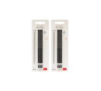 Legami – Lot de 2 paquets de recharges pour stylo effaçable, 3 recharges/paquet, encre noire