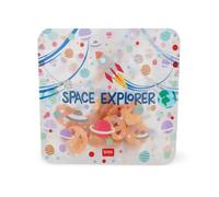 Legami Lot de 3 enveloppes pour aliments, 3 tailles différentes, S, M, L, sacs amovibles, réutilisables, lavables au lave-vaisselle, snacks sacs pratiques, spatiaux