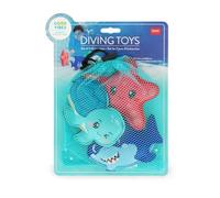 LEGAMI Lot de 3 jeux de plongée sous-marins requin, étoile de mer et tortue pour piscine