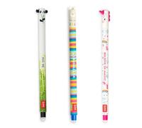 Legami - Lot de 3 stylos en gel avec gomme