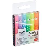 LEGAMI - Lot de 6 mini surligneurs, Teddy's Mood, Confezione da 1