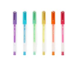 Legami - Lot de 6 stylos gel pastel - Spring is in the Air, 6 couleurs pastel avec différents parfums, stylos colorés pour écrire, dessiner, colorier, pointe 1 mm