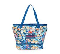 Legami - Lunchbag Travel Stickers, sac isotherme pour le déjeuner, boîte à lunch spacieuse de 10,8 litres, bandoulière réglable, sac à bandoulière, 33 x 22 x 15 cm
