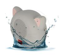 Legami - Mains Libres et Haut-Parleur sans Fil résistant à l'eau, thème Kitty, Mains Libres sans Fil, Compatible avec Tous Les appareils avec Technologie sans Fil, câble USB Inclus, 9 x 8,5 x 5 m