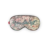 Legami - Masque de nuit avec élastique réglable, pratique et confortable, bloque les lumières, 20,5 x 10 cm, Thème Travel, adapté pour Voyage et Sommeil