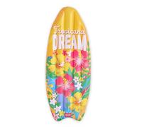 Legami - Matelas pneumatique Gonflable pour la Plage, Simple, 2 Chambres à air, capacité de Charge jusqu'à 90 kg, Forme de Planche de Surf, Patch Autocollant Inclus pour Les Petits Trous, 70 x 173 cm