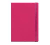 Legami - Maxi Daily Planner 2026, Raspberry, 13 mois, fermeture élastique, janvier 2026-décembre 2026 et planning janvier 2027, papier certifié FSC, 19.5 x 26.5 cm